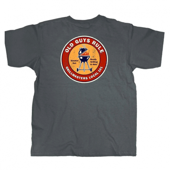 Old Guys Rule Grill Master 101 T-Shirt i gruppen Kläder & Skor / Kläder / T-shirts hos Fishline (OG1163-Mr)