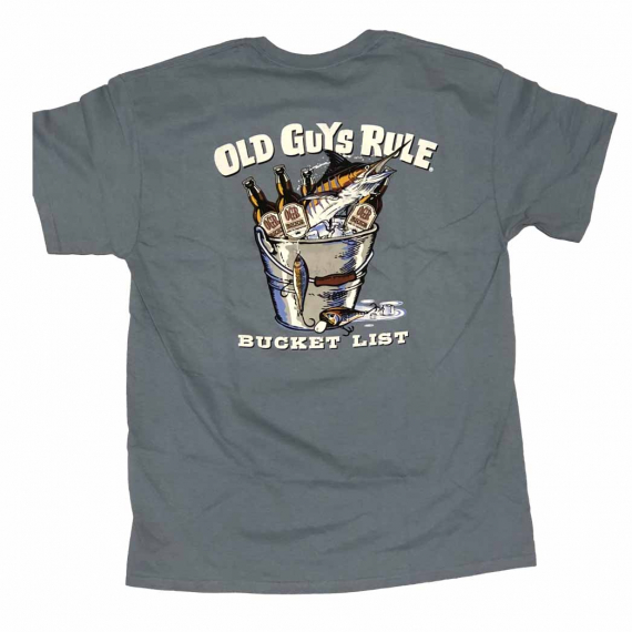 Old Guys Rule - Bucket List i gruppen Kläder & Skor / Kläder / T-shirts hos Fishline (OG2021-Mr)