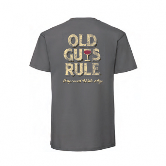 Old Guys Rule - Improved With Age Charcoal i gruppen Kläder & Skor / Kläder / T-shirts hos Fishline (OG760-CHr)