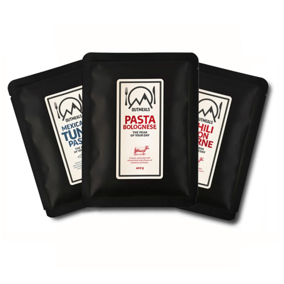 Outmeals Value Pack 3 Bags i gruppen Outdoor / Friluftsmat hos Fishline (OUTMEALSVALUEPACK)