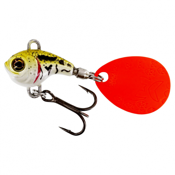 Westin DropBite Tungsten Spin Tail Jig 2,2cm 18g - Pearl Stickleback i gruppen Fiskedrag / Vibrationsbeten hos Fishline (P101-579-099)