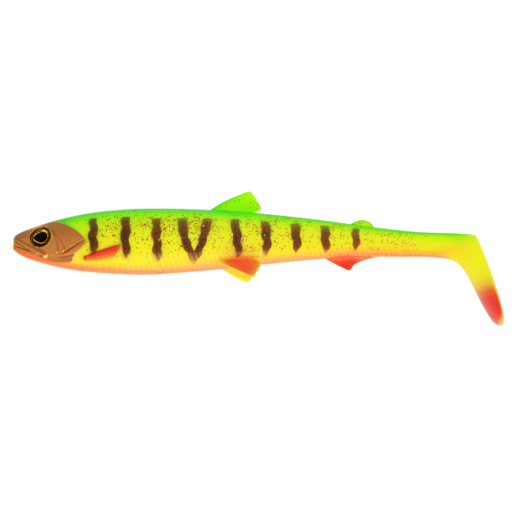 Westin BullTeez Shadtail 30cm, 240g - CF Earth Perch i gruppen Fiskedrag / Jiggar & Gummibeten / Gäddjiggar hos Fishline (P181-1084-157)