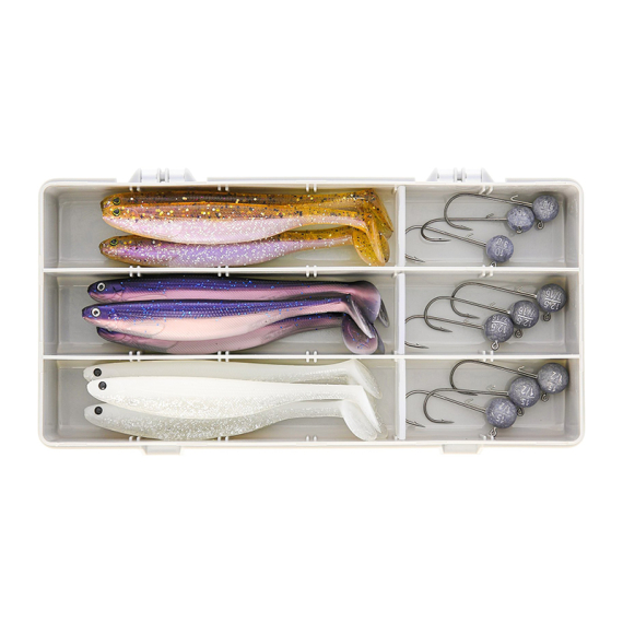 Westin Salty Predator Box - Jigging 25Pcs i gruppen Fiskedrag / Betespaket / Betespaket Abborre hos Fishline (P282-023-278)