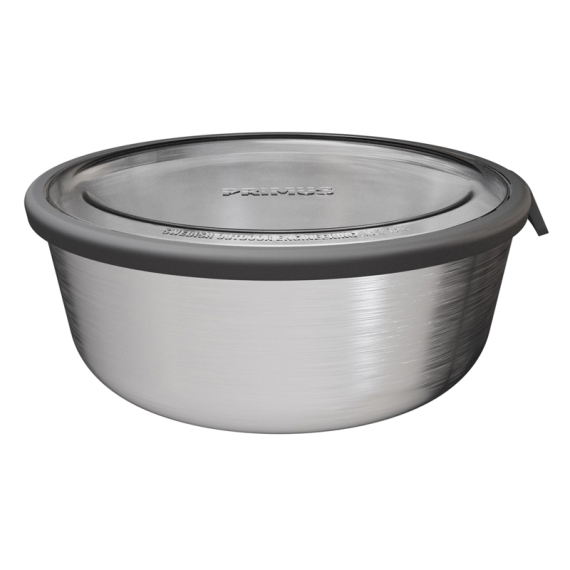 Primus Prepping Bowl w. Lid 1.0L Stainless Steel i gruppen Outdoor / Friluftskök & Redskap / Tallrikar & Skålar / Skålar hos Fishline (P743670)