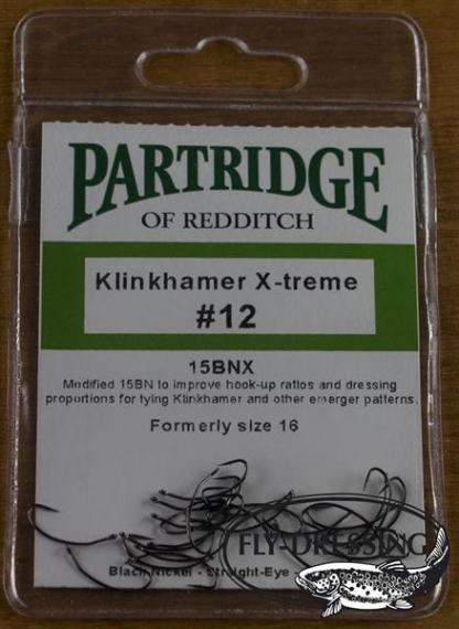 Partridge Klinkhamer 15BNX Extreme i gruppen Krok & Småplock / Krok / Flugbindningskrok hos Fishline (PH-15BNX-04r)