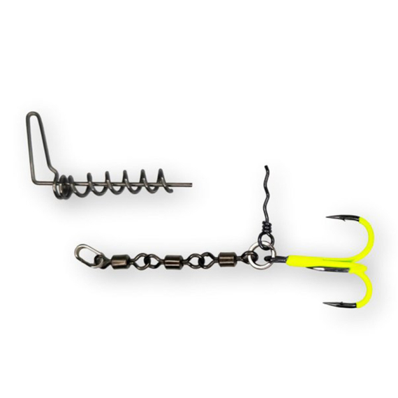 Pikecraft 3-Swivel Chain Stinger Kit M UVC i gruppen Krok & Småplock / Stingers & Stingertillbehör / Stingers hos Fishline (PIKECRAFT1200-0001r)