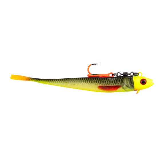 Mikado Saira With Jig Vertical i gruppen Fiskedrag / Jiggar & Gummibeten / Abborrjiggar & Gösjiggar hos Fishline (PMSAV-17-30-LFLUOr)