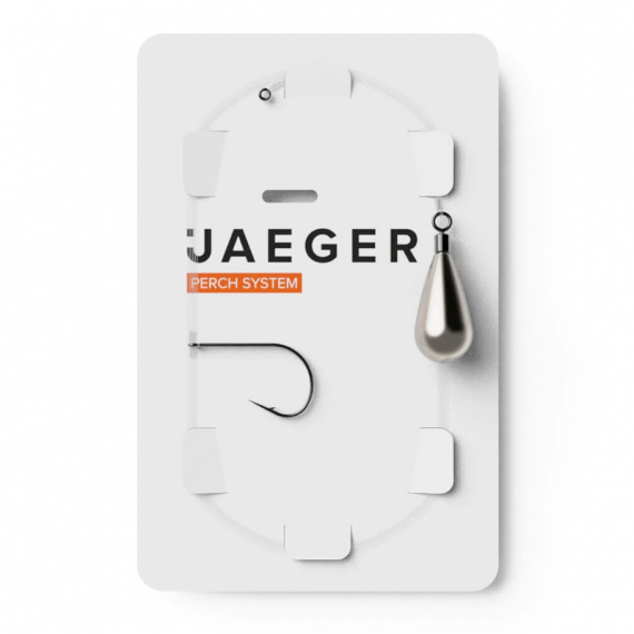 Jaeger Drop-Shot Rig (1 Hook) i gruppen Krok & Småplock / Färdiga Riggar / Färdiga Abborriggar hos Fishline (PRC-DRO-2)