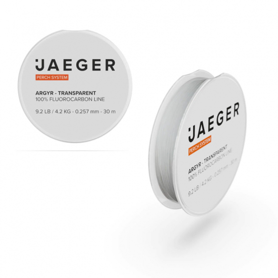 Jaeger Fluorocarbon Argyr 30m 4.2kg - 0.257mm i gruppen Krok & Småplock / Tafsar & Tafsmaterial / Tafsmaterial / Tafsmaterial Fluorocarbon hos Fishline (PRC-LFC-01-1)