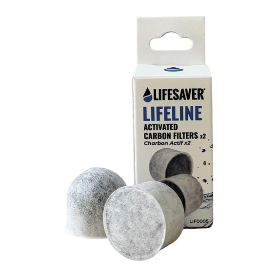 LifeSaver Lifeline Replacement Carbon 2 pack i gruppen Outdoor / Övrig Friluftsutrustning / Vattenrening hos Fishline (PRD0174)