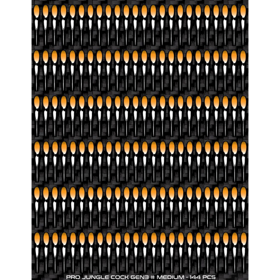 Pro Jungle Cock Natural Complete Cape i gruppen Krok & Småplock / Flugbindning / Flugbindningsmaterial / Övriga Syntetmaterial hos Fishline (PRO-15501026)