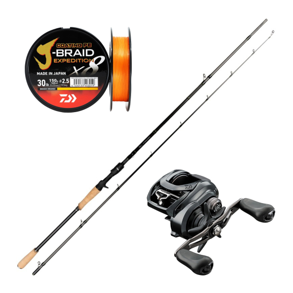 Daiwa Prorex XR Bait & Tatula Monster Combo 8\'6\'\' 220g i gruppen Fiskeset / Spinnfiskeset / Spinnfiskeset Gädda hos Fishline (PROREXXRMONSTERCOMBO)