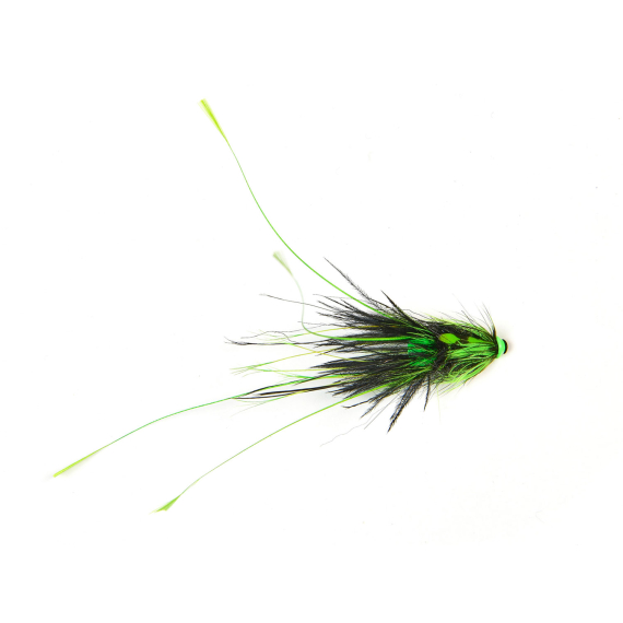 Frödin Pig Series - Black Green Helmet i gruppen Fiskedrag / Flugor / Tubflugor hos Fishline (PSBGH-08r)