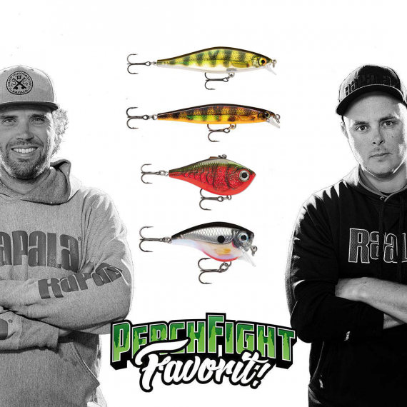Team Rapala PerchFight Favoriter Hårdbete i gruppen Fiskedrag / Wobblers hos Fishline (R-PFF2)