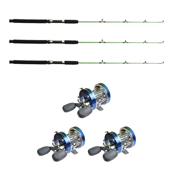 Wiggler Ismeteset Medium/Höger 3-Pack i gruppen Fiskemetoder / Vinterfiske / Isfiskeset / Ismeteset hos Fishline (R1222-SET3PCS)