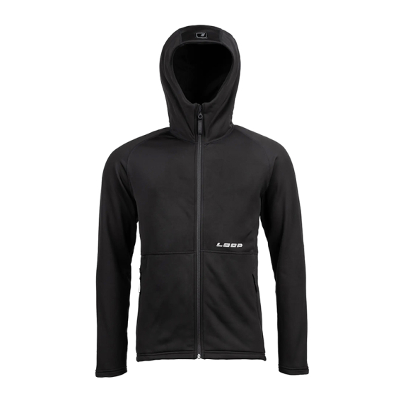Loop Rosto 2.0 Full Zip Hoodie Soft Black i gruppen Kläder & Skor / Kläder / Tröjor / Hoodies hos Fishline (R2FZHB-2XLr)