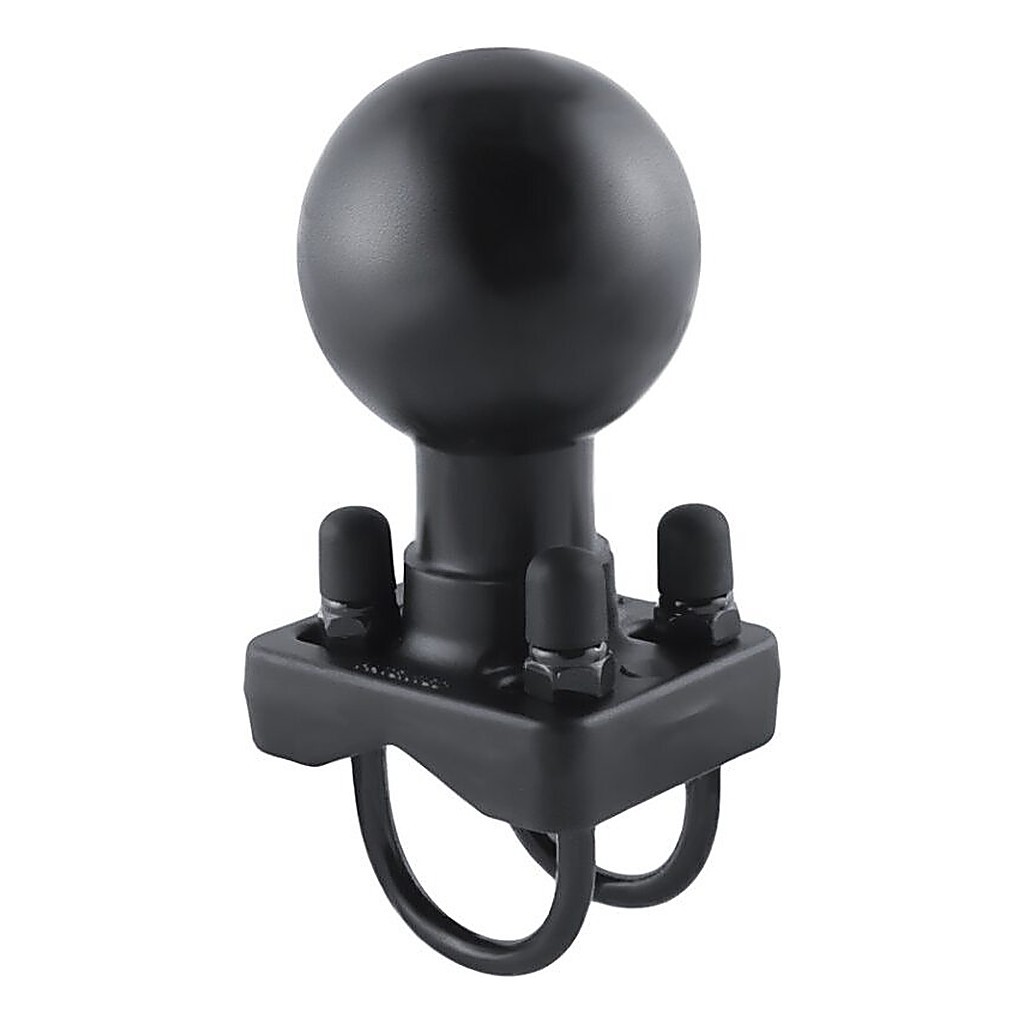 RAM Double U-Bolt Ball Base for 1\'\' - 1.25\'\' Rails (Unpacked) i gruppen Marinelektronik & Båt / Båttillbehör / Fästen & Hållare / Övriga Fästen & Hållare hos Fishline (RAM-D-235U)
