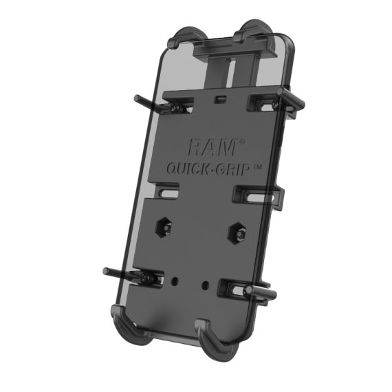 RAM Quick Grip Phone Holder For Larger Devices W/ Diamond Base i gruppen Marinelektronik & Båt / Båttillbehör / Fästen & Hållare / Övriga Fästen & Hållare hos Fishline (RAM-HOL-PD4-238A)