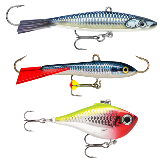 Rapala Ice Jigging Bundle i gruppen Fiskedrag / Pimpelbeten / Balanspirkar hos Fishline (RAPALAICJIGGINGBUNDLE)