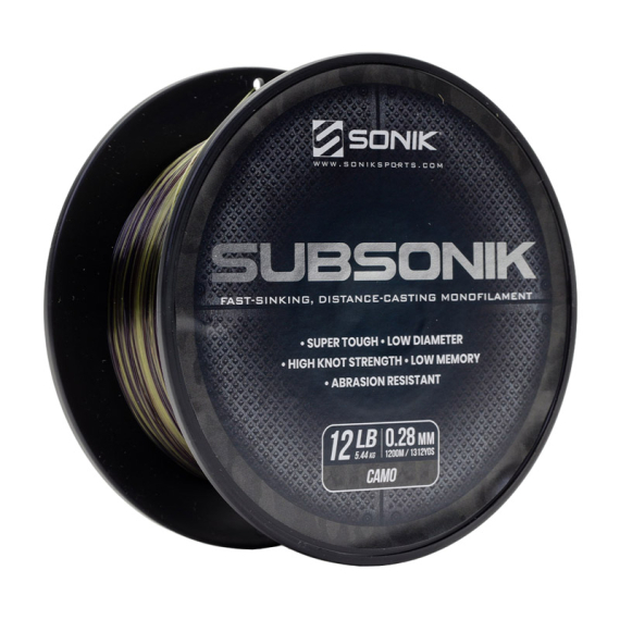 Sonik Subsonik Mono 1200m i gruppen Fiskelinor / Specimenlinor hos Fishline (RC0023r)