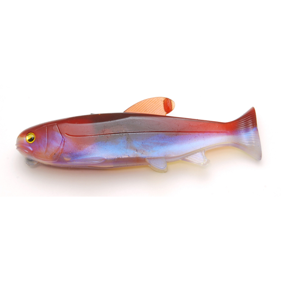 Raid Osakana Swimmer 125 - 01 Pearl Wakasagi i gruppen Fiskedrag / Swimbaits / Mjuka Swimbaits hos Fishline (RD-R11723)