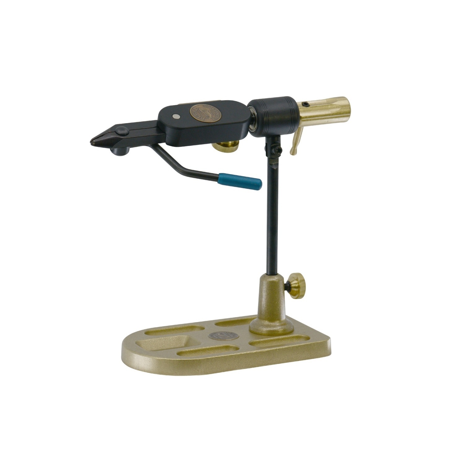 Regal Revolution Series Vise - Monster Head/Bronze Pocket Base i gruppen Krok & Småplock / Flugbindning / Bindstäd hos Fishline (REG-200-80P)