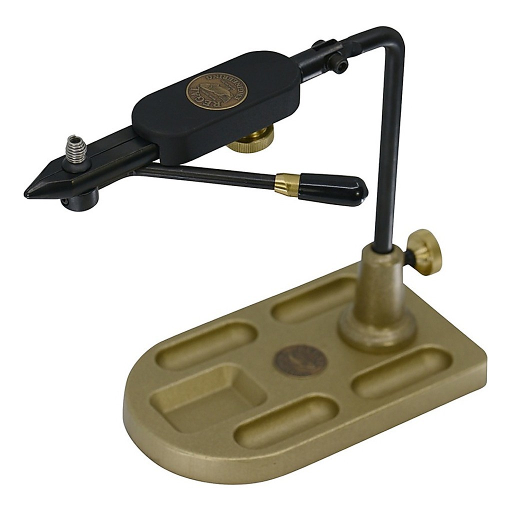 Regal Medallion Series Vise - Regular Jaws/Bronze Pocket Base i gruppen Krok & Småplock / Flugbindning / Bindstäd hos Fishline (REG-RPBR-10P)