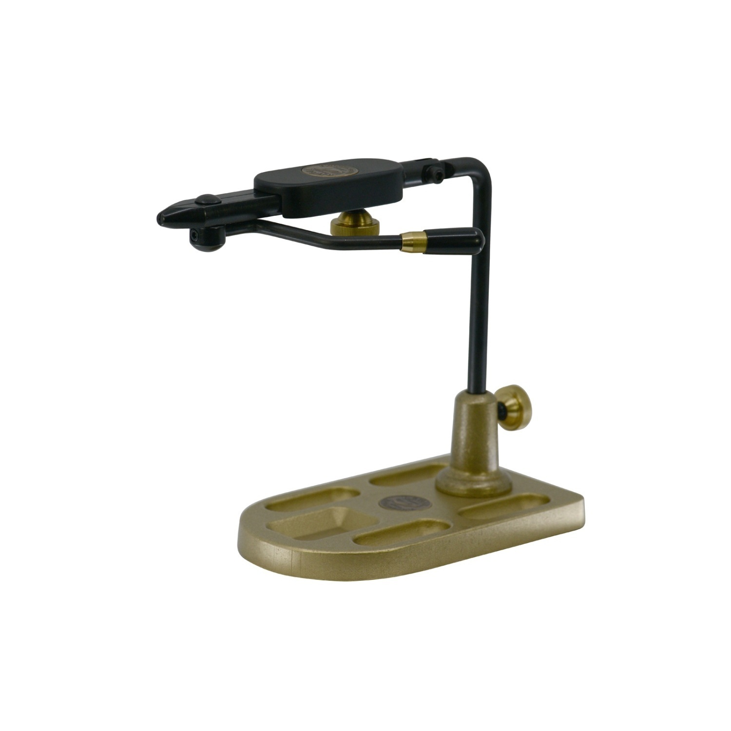 Regal Medallion Series Vise - Shank Jaws/Bronze Pocket Base i gruppen Krok & Småplock / Flugbindning / Bindstäd hos Fishline (REG-SHK-70P)