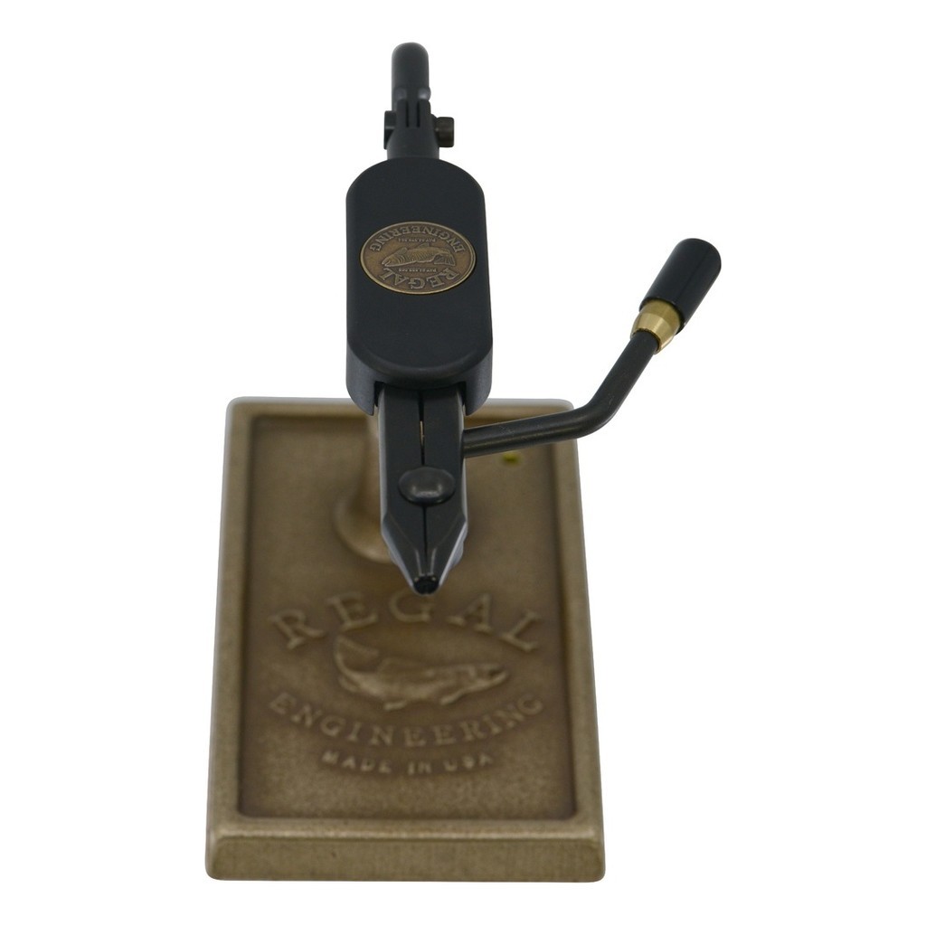 Regal Medallion Series Vise - Shank Jaws/Bronze Traditional Base i gruppen Krok & Småplock / Flugbindning / Bindstäd hos Fishline (REG-SHK-70T)