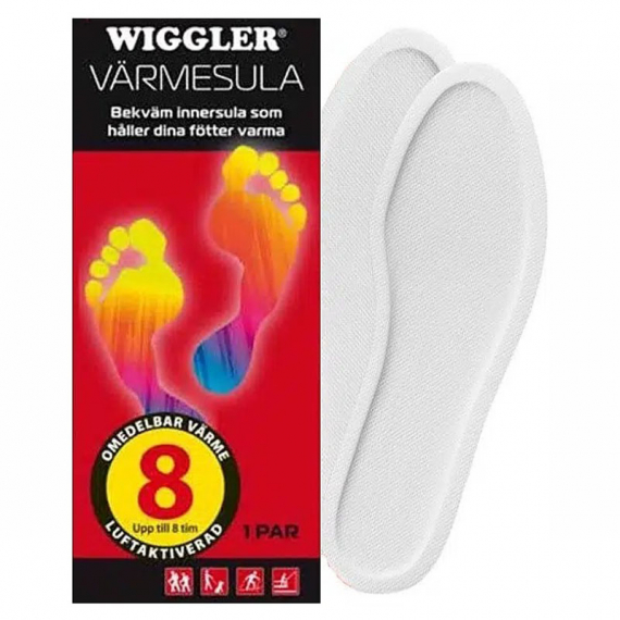 Wiggler Innersole Heater Stl 41-44 i gruppen Outdoor / Övrig Friluftsutrustning / Handvärmare & Fotvärmare hos Fishline (ROK41)