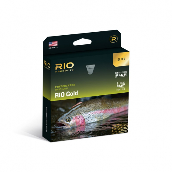 RIO Elite Gold Moss/Gold/Gray i gruppen Fiskelinor / Flugfiskelinor / Enhandslinor hos Fishline (RP19268r)