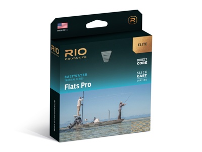 Rio Elite Flats Pro Fluglina Aqua/Orange/Sand i gruppen Fiskemetoder / Flugfiske / Fluglinor / Enhandslinor hos Fishline (RP19302r)