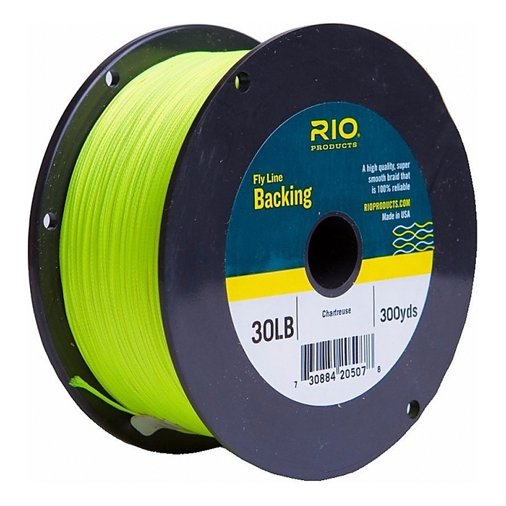 RIO Flyline Backing 30lb 300yds Chartreuse i gruppen Fiskelinor / Flugfiskelinor / Backing hos Fishline (RP20507)