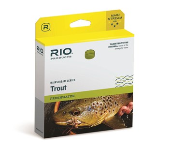 RIO Mainstream Trout Lemon Green i gruppen Fiskelinor / Flugfiskelinor / Enhandslinor hos Fishline (RP20741r)