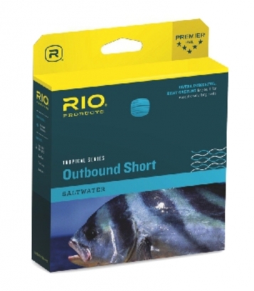RIO Tropical Outbound Short DarkOlive/Ivory i gruppen Fiskelinor / Flugfiskelinor / Enhandslinor hos Fishline (RP21834r)