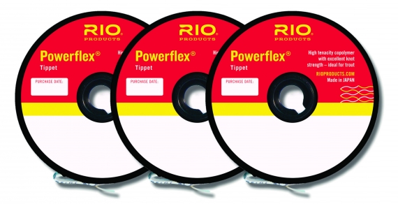RIO Powerflex Tippet 3-Pack i gruppen Krok & Småplock / Tafsar & Tafsmaterial / Tafsmaterial / Tafsmaterial Flugfiske hos Fishline (RP22076r)