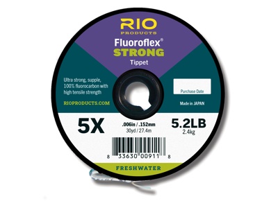 Rio Fluoroflex Strong Tippet 27,4m i gruppen Fiskemetoder / Flugfiske / Tafsar & Tafsmaterial / Tafsmaterial Flugfiske hos Fishline (RP22442r)