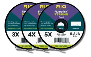 Rio Fluoroflex Strong Tippet 3-Pack i gruppen Fiskemetoder / Flugfiske / Tafsar & Tafsmaterial / Tafsmaterial Flugfiske hos Fishline (RP22453r)