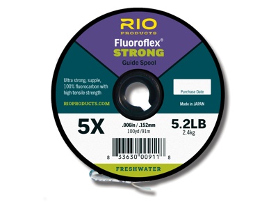 Rio Fluoroflex Strong Tippet 91m i gruppen Fiskemetoder / Flugfiske / Tafsar & Tafsmaterial / Tafsmaterial Flugfiske hos Fishline (RP22454r)