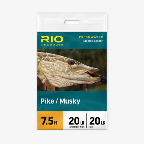 Rio Pike/Musky Leader 7,5ft i gruppen Fiskemetoder / Flugfiske / Tafsar & Tafsmaterial / Färdiga Flugfisketafsar / Taperade Flugfisketafsar hos Fishline (RP24666r)