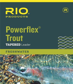 RIO Powerflex Troutleader 9ft, 7X 0,10mm/1,1kg i gruppen Krok & Småplock / Tafsar & Tafsmaterial hos Fishline (RP51147)