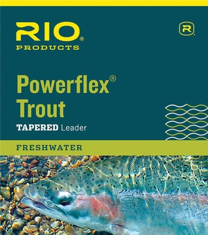 RIO Powerflex Taperad Trout Tafs 12ft - 7X - 0,10mm i gruppen Krok & Småplock / Tafsar & Tafsmaterial / Färdiga Tafsar / Taperade Flugfisketafsar hos Fishline (RP51155)