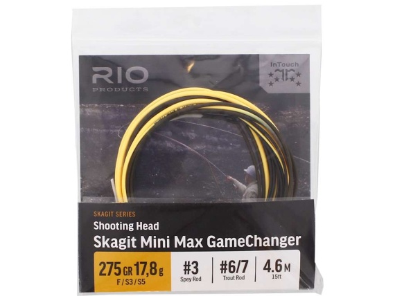 Rio Skagit Mini GameChanger F/S3/S5 i gruppen Fiskemetoder / Flugfiske / Fluglinor / Enhandslinor hos Fishline (RP54394r)