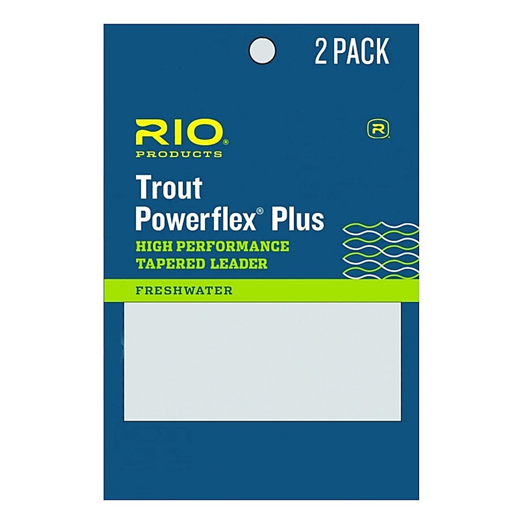 RIO PowerflexPlus Leader 9ft 6X 0,12mm/1,8kg 2-pack i gruppen Krok & Småplock / Tafsar & Tafsmaterial hos Fishline (RP54409)