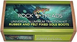 Rock Treads Rubber and Felt Fixed Soles Kit i gruppen Fiskemetoder / Flugfiske / Vadare & Vadarutrustning hos Fishline (RTRUBBERFELT)