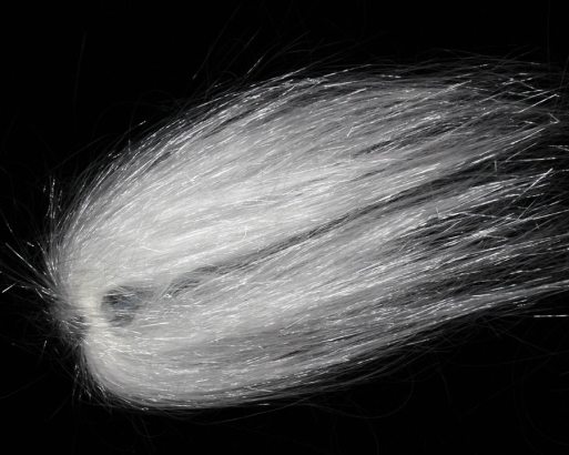 Ghost Hair - White Transparent i gruppen Krok & Småplock / Flugbindning / Flugbindningsmaterial / Flash & Syntetvingar hos Fishline (S-262301)