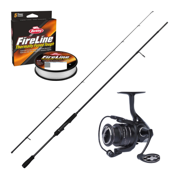 Savage Gear Tactical Light Game Spinning Combo - 221cm, 7\'3\'\' 5-18g i gruppen Fiskeset / Haspelset / Haspelset Abborre hos Fishline (SAVAGEGEARTACTLIGHGAMSET)