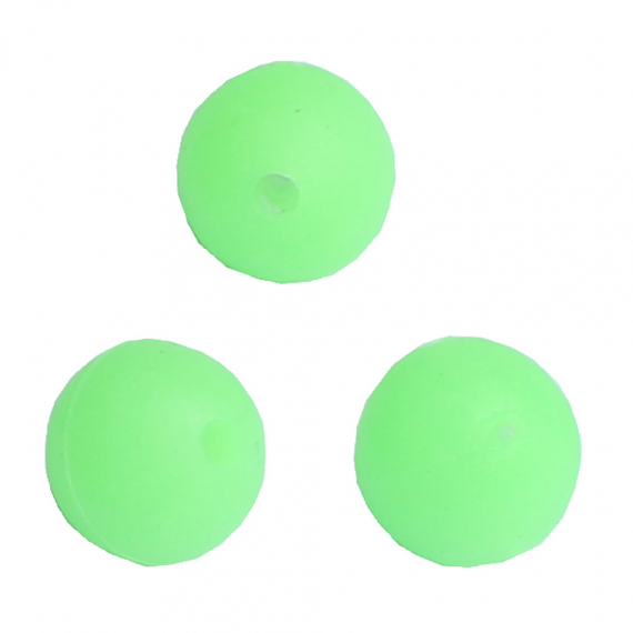 Wiggler Soft Beads Grön Lys i gruppen Krok & Småplock / Riggtillbehör / Pärlor & Gummikulor hos Fishline (SBG-10r)