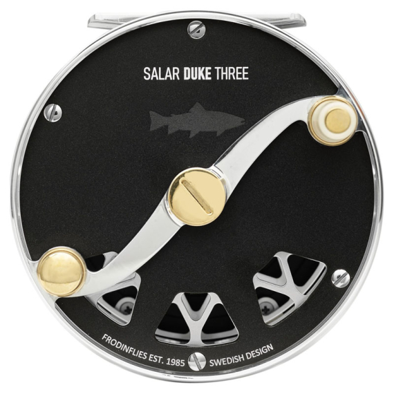 Frödin Salar Duke Reel Matte Black i gruppen Fiskerullar / Flugfiskerullar & Extraspolar / Flugrullar hos Fishline (SDKMB-01r)