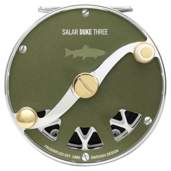 Frödin Salar Duke Reel Matte Hunter Green i gruppen Fiskerullar / Flugfiskerullar & Extraspolar / Flugrullar hos Fishline (SDKMHG-01r)